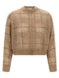 Beige Wool Cardigan