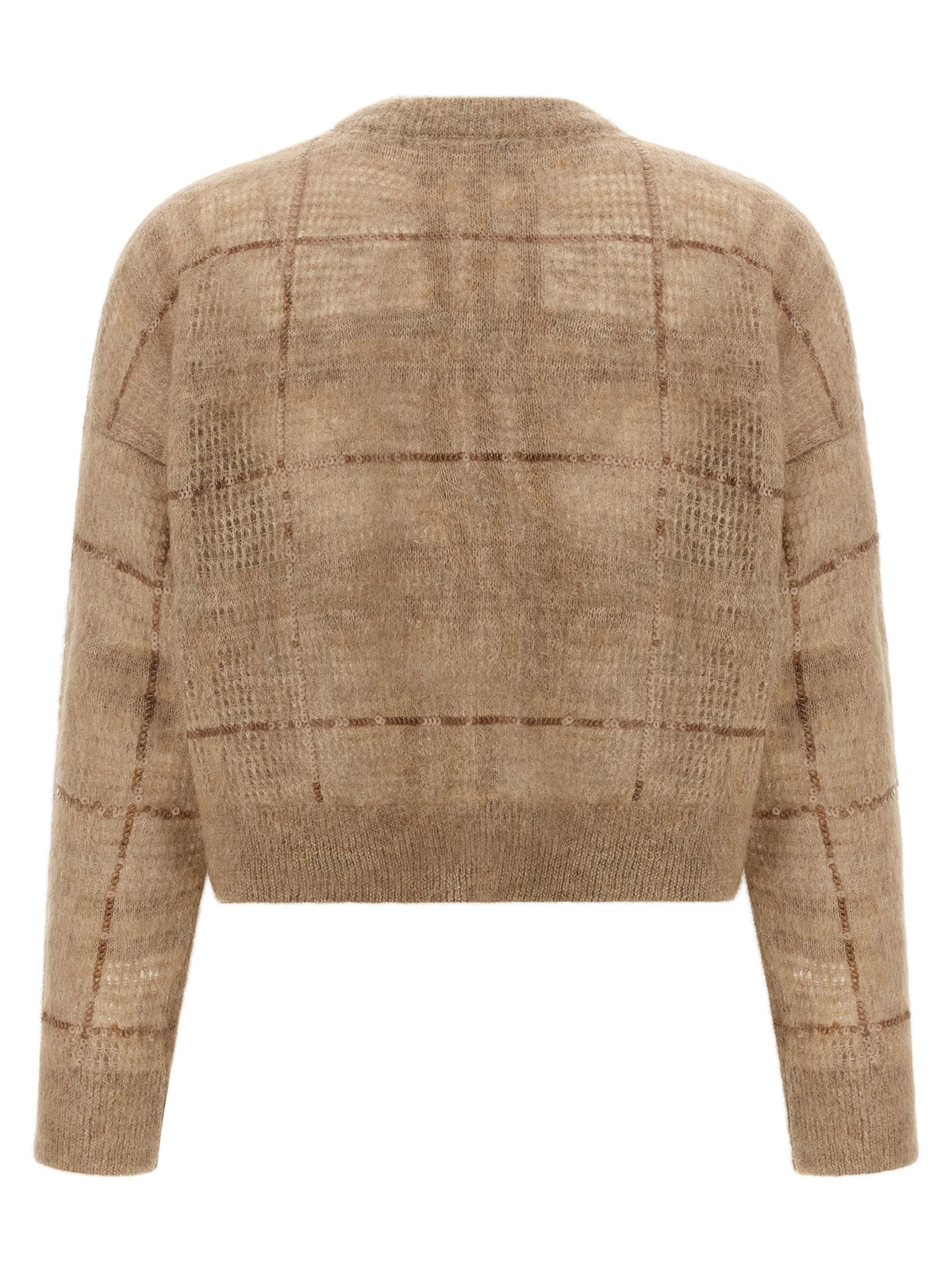 Beige Wool Cardigan