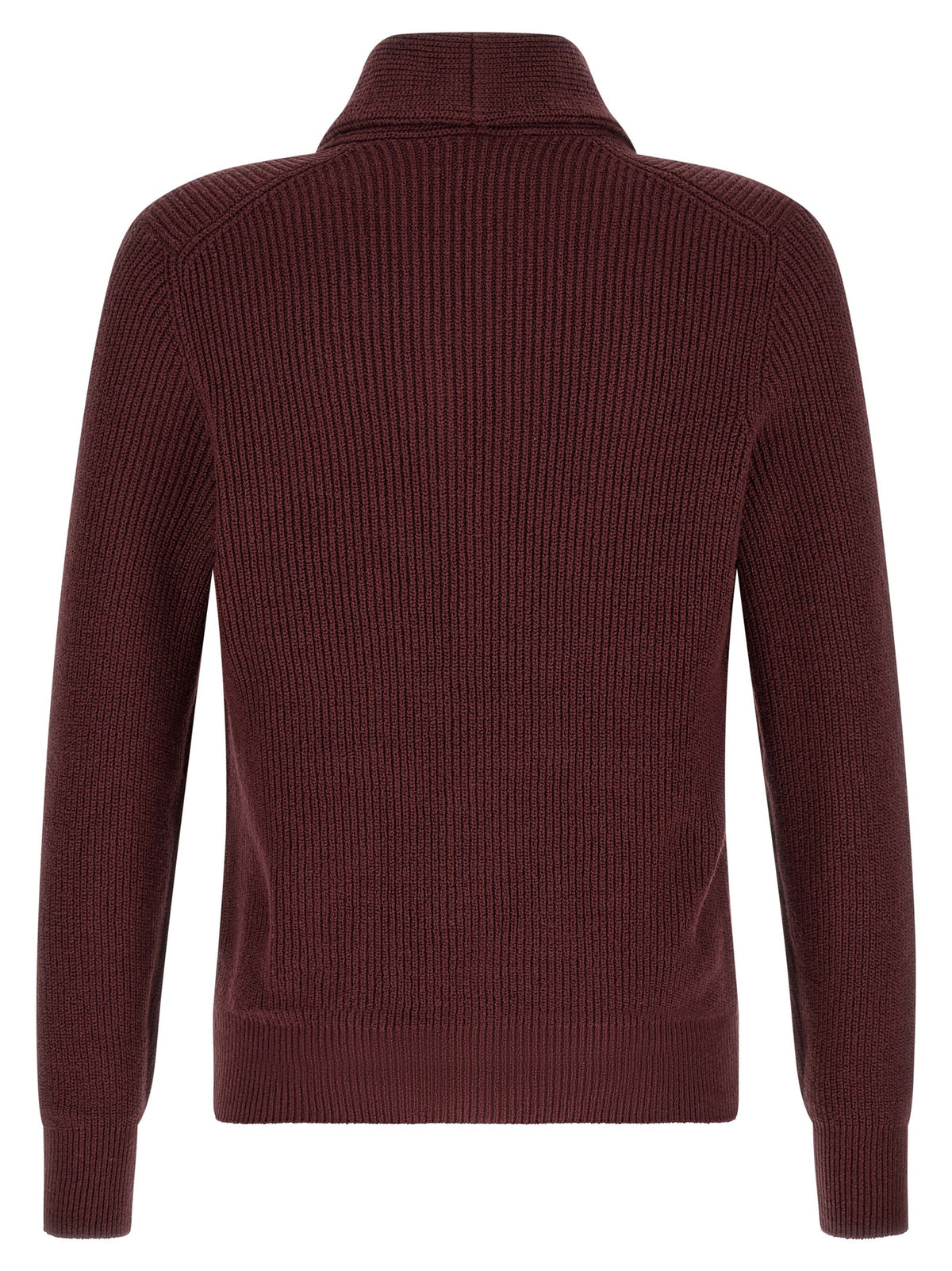Bordeaux Cotton Cardigan