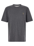 Gray Cotton T-Shirt