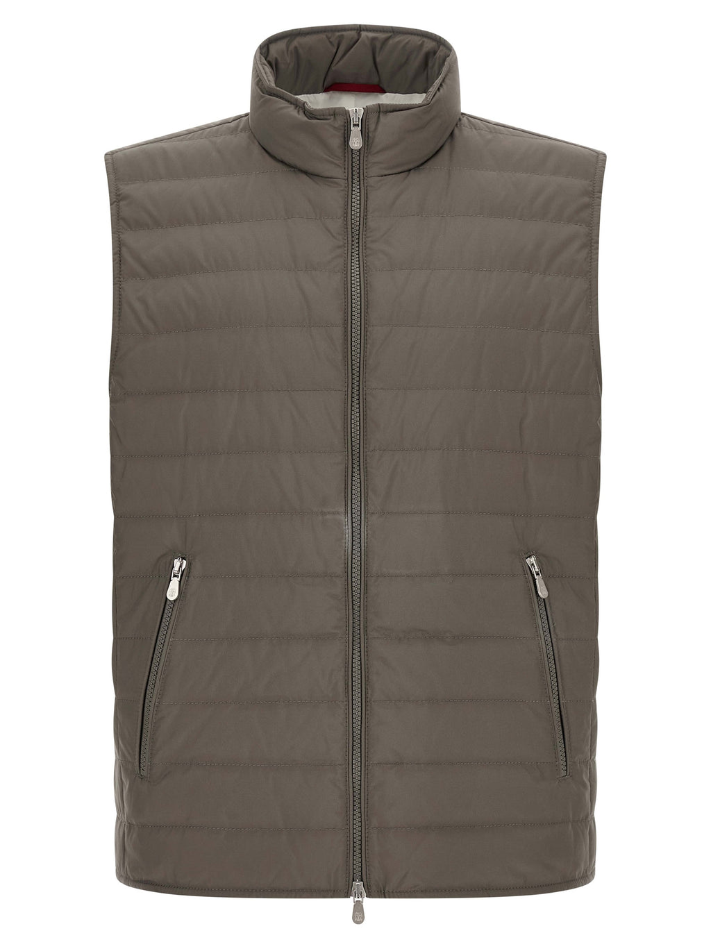 Bicolor Polyester Sleeveless Jacket