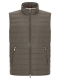 Bicolor Polyester Sleeveless Jacket