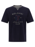 Blue Cotton T-Shirt