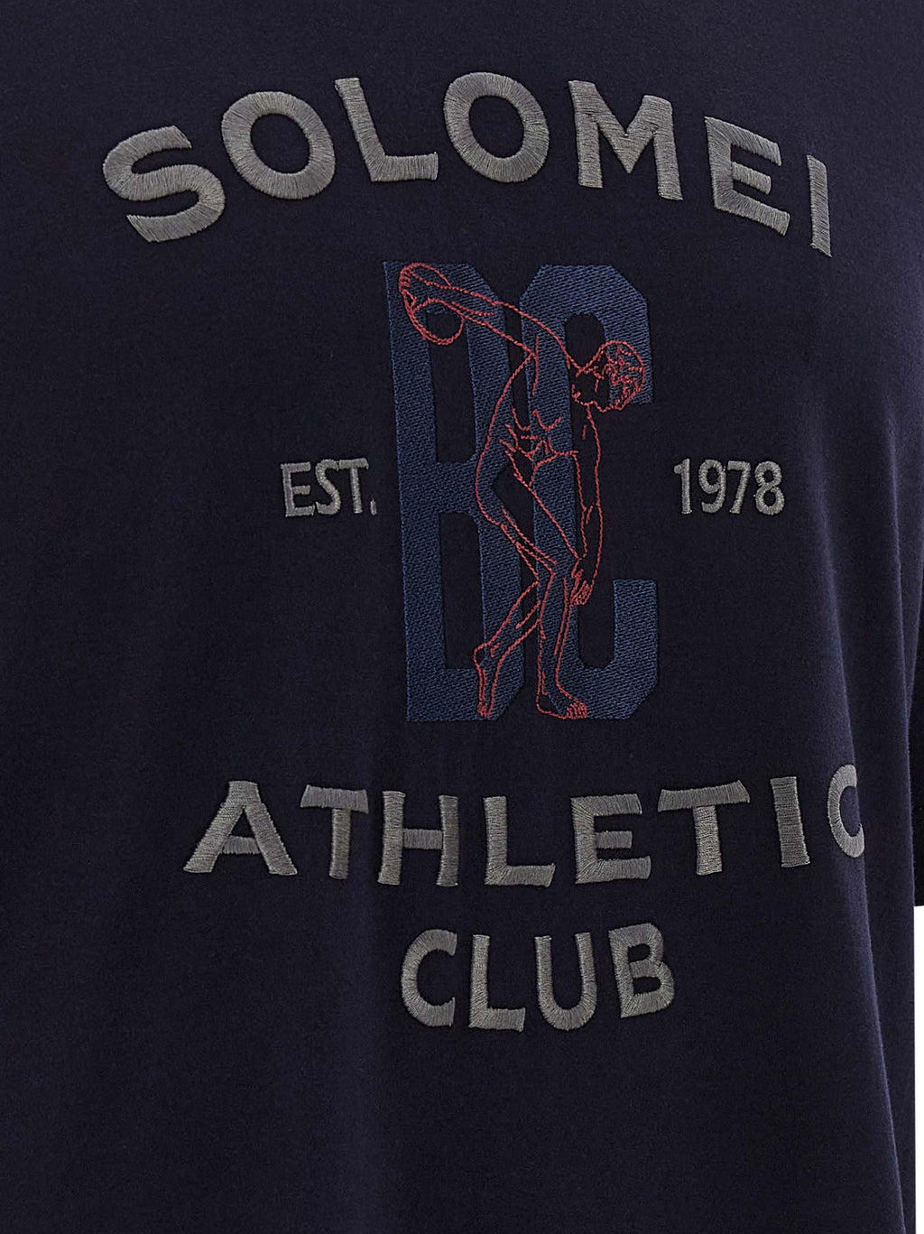 Blue Cotton T-Shirt
