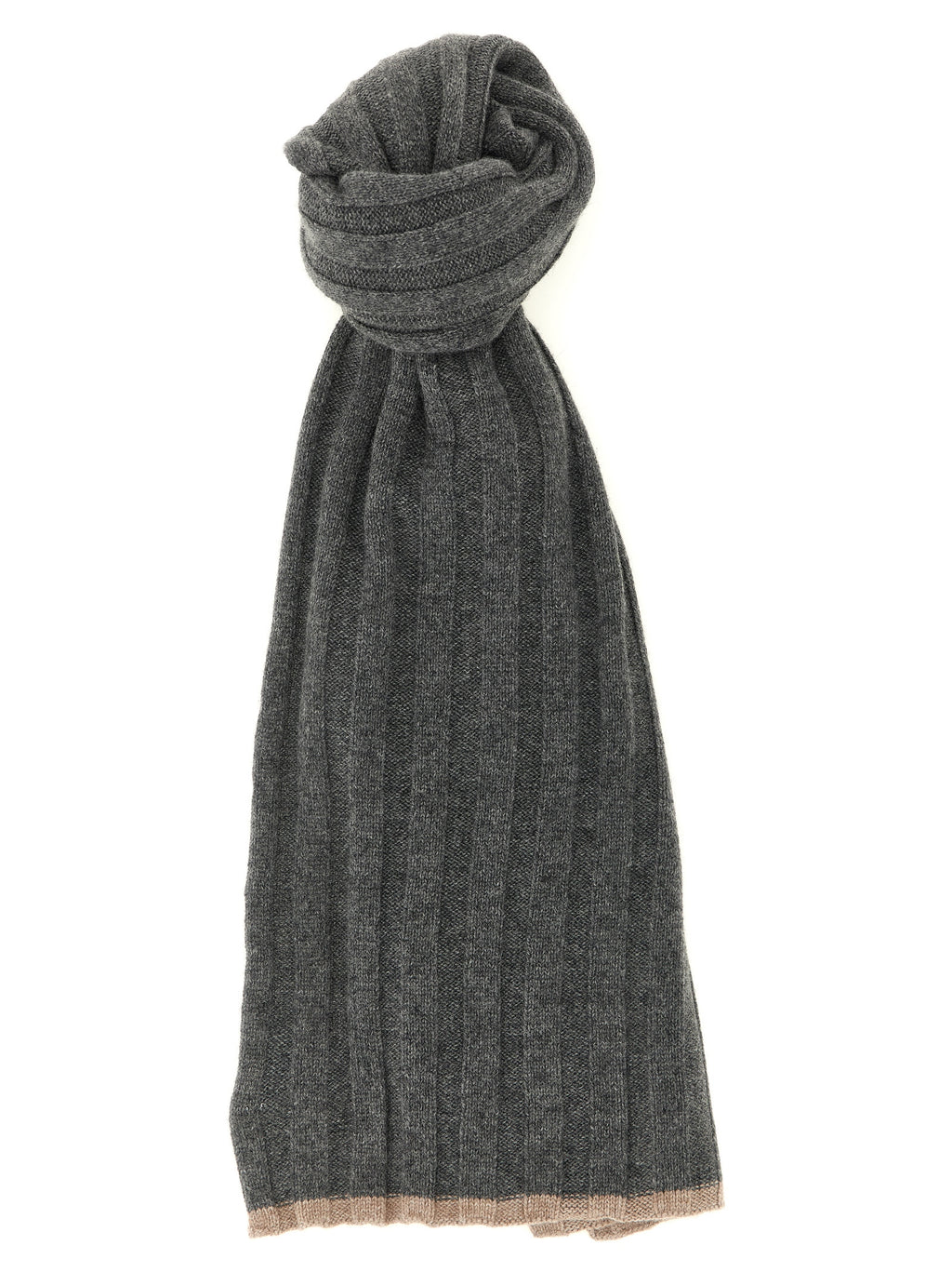 Gray Cashmere Scarf
