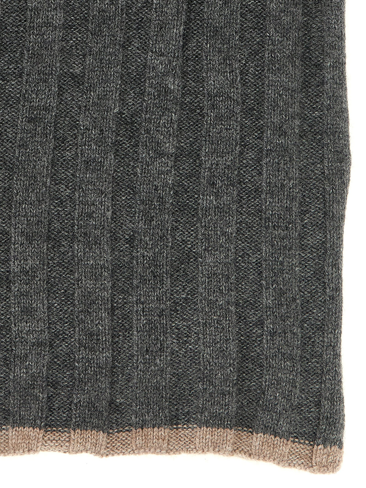 Gray Cashmere Scarf