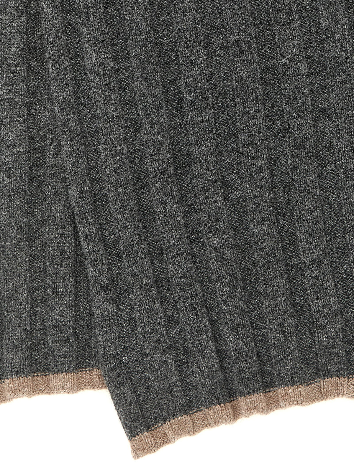 Gray Cashmere Scarf