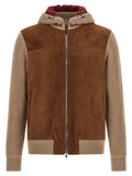 Brown Lamb Leather Bomber