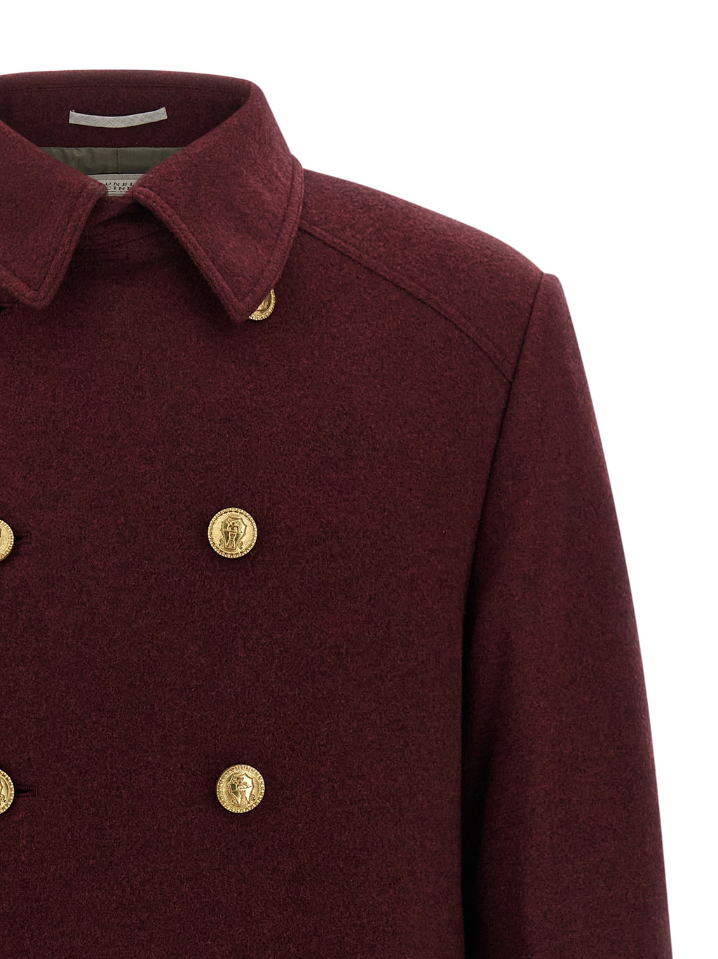 Bordeaux Cashmere Coat