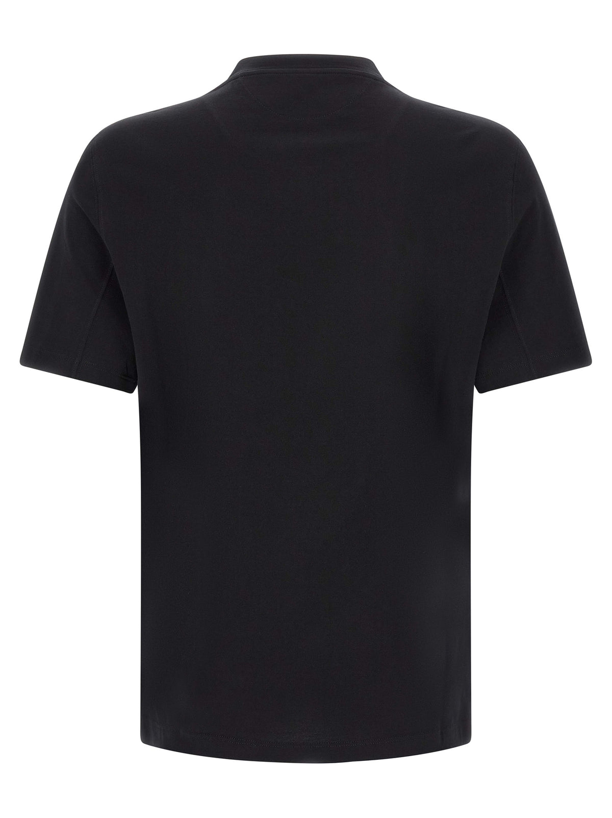 Black Cotton T-Shirt