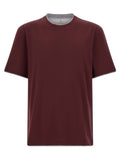 Bordeaux Cotton T-Shirt