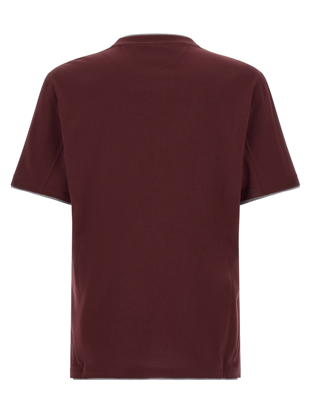 Bordeaux Cotton T-Shirt