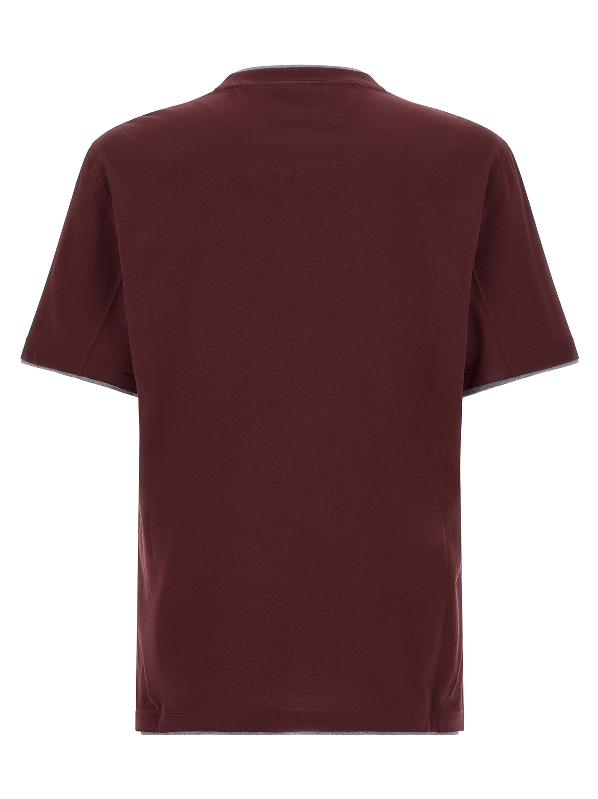 Bordeaux Cotton T-Shirt