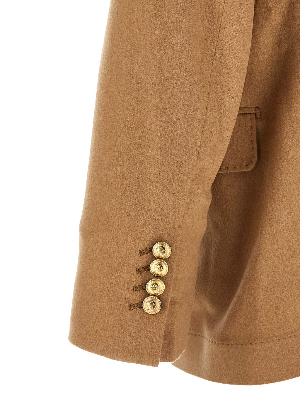 Beige Camel Hair  Blazer