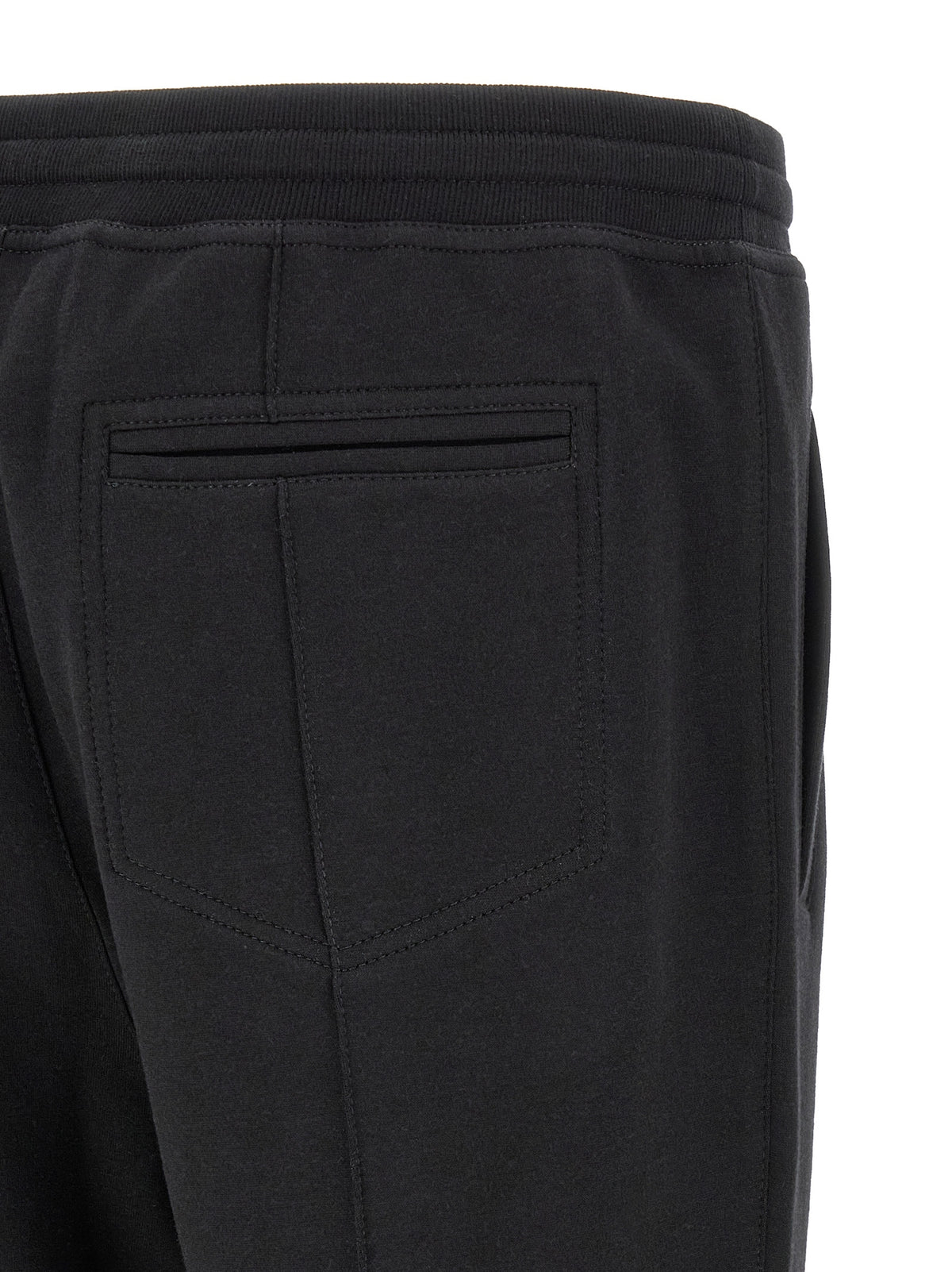 Black Cotton Joggers (Workout Pants)