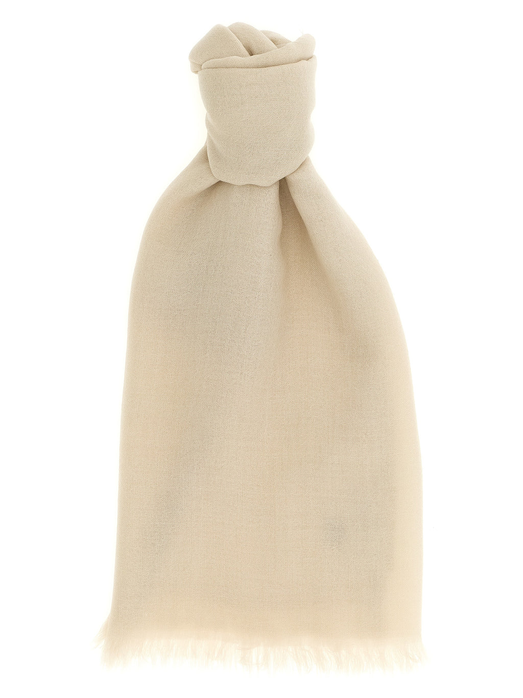 Beige Cashmere Scarf