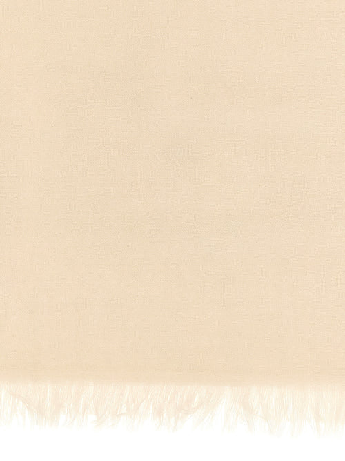 Beige Cashmere Scarf