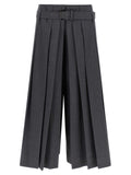 Gray Virgin Wool Bermuda Shorts