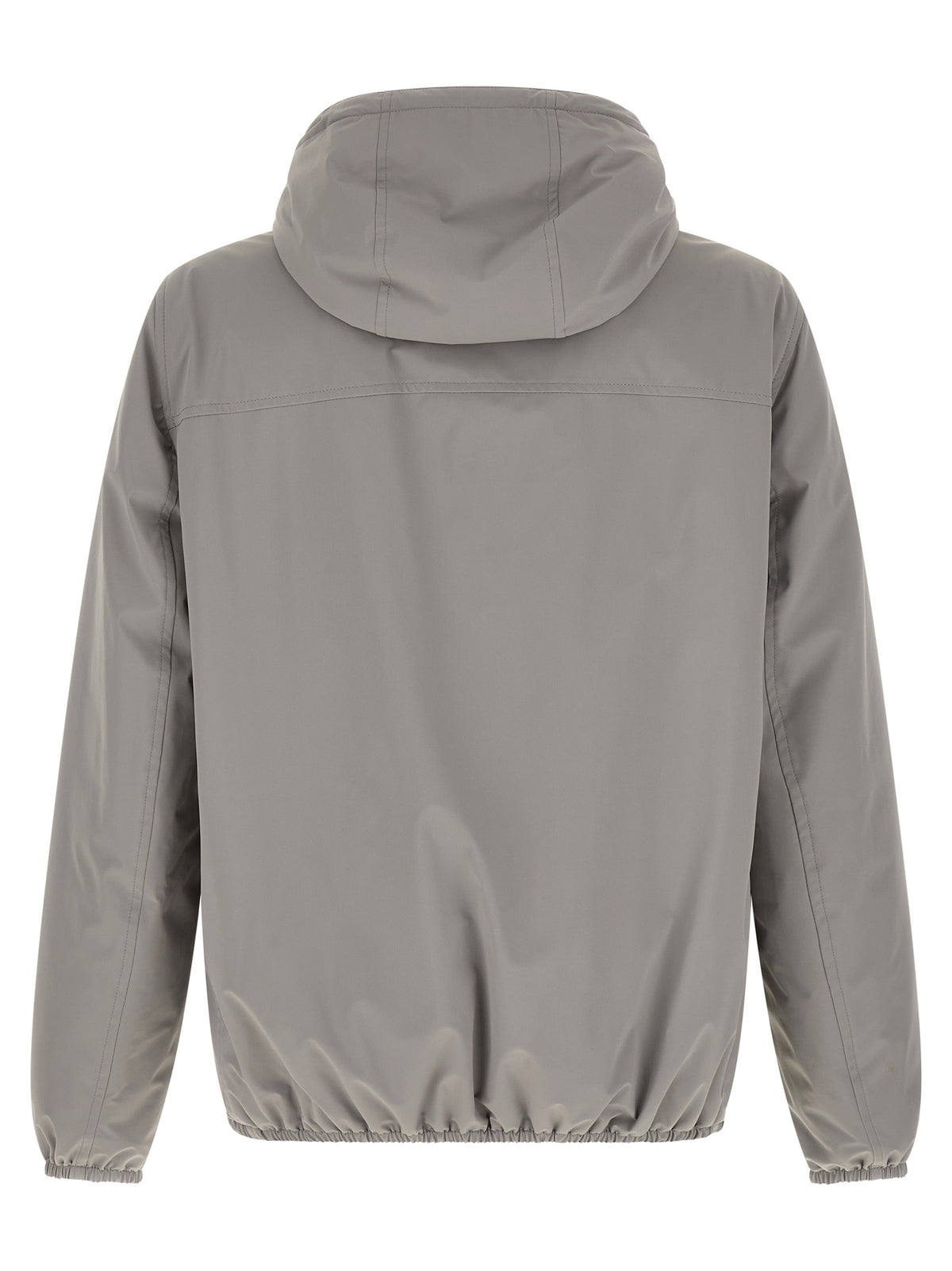 Gray Polyamide Shell Jacket