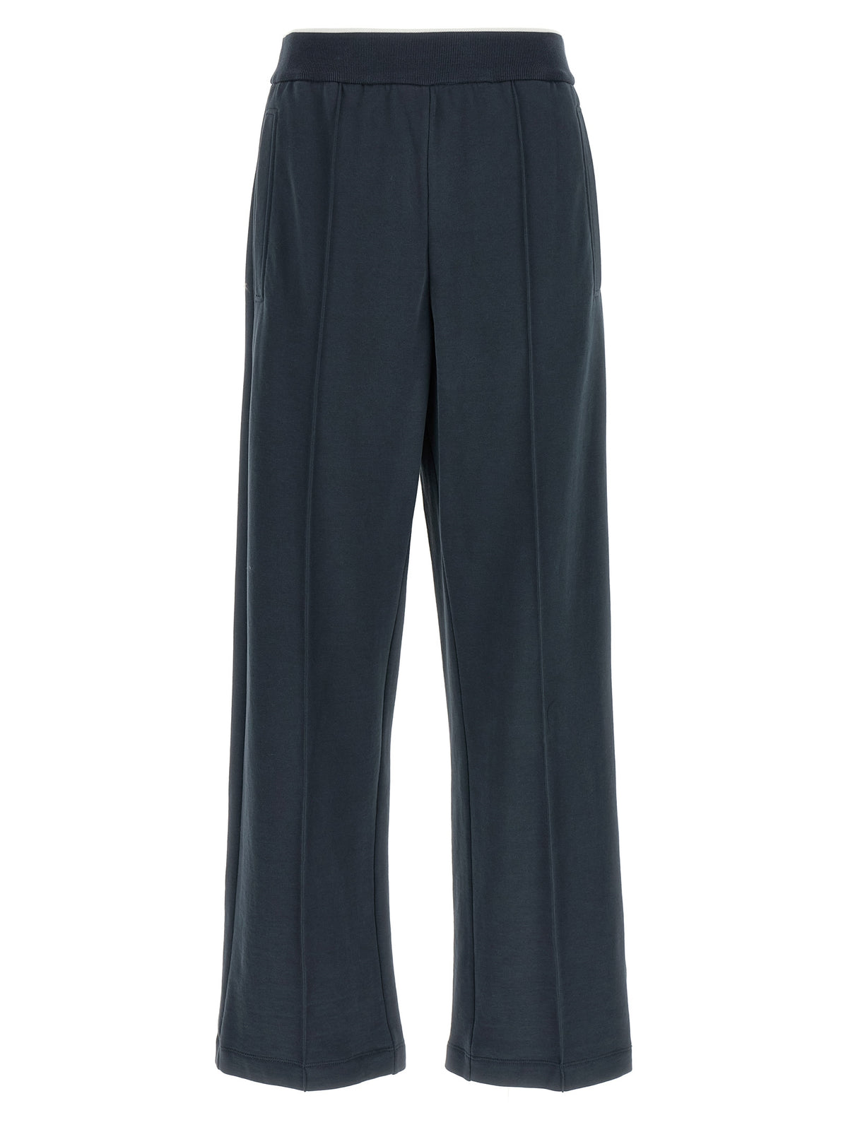 Blue Cotton Joggers (Workout Pants)