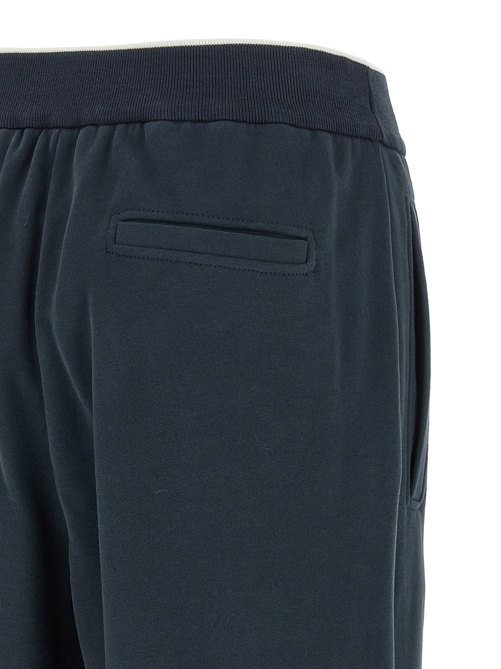 Blue Cotton Joggers (Workout Pants)