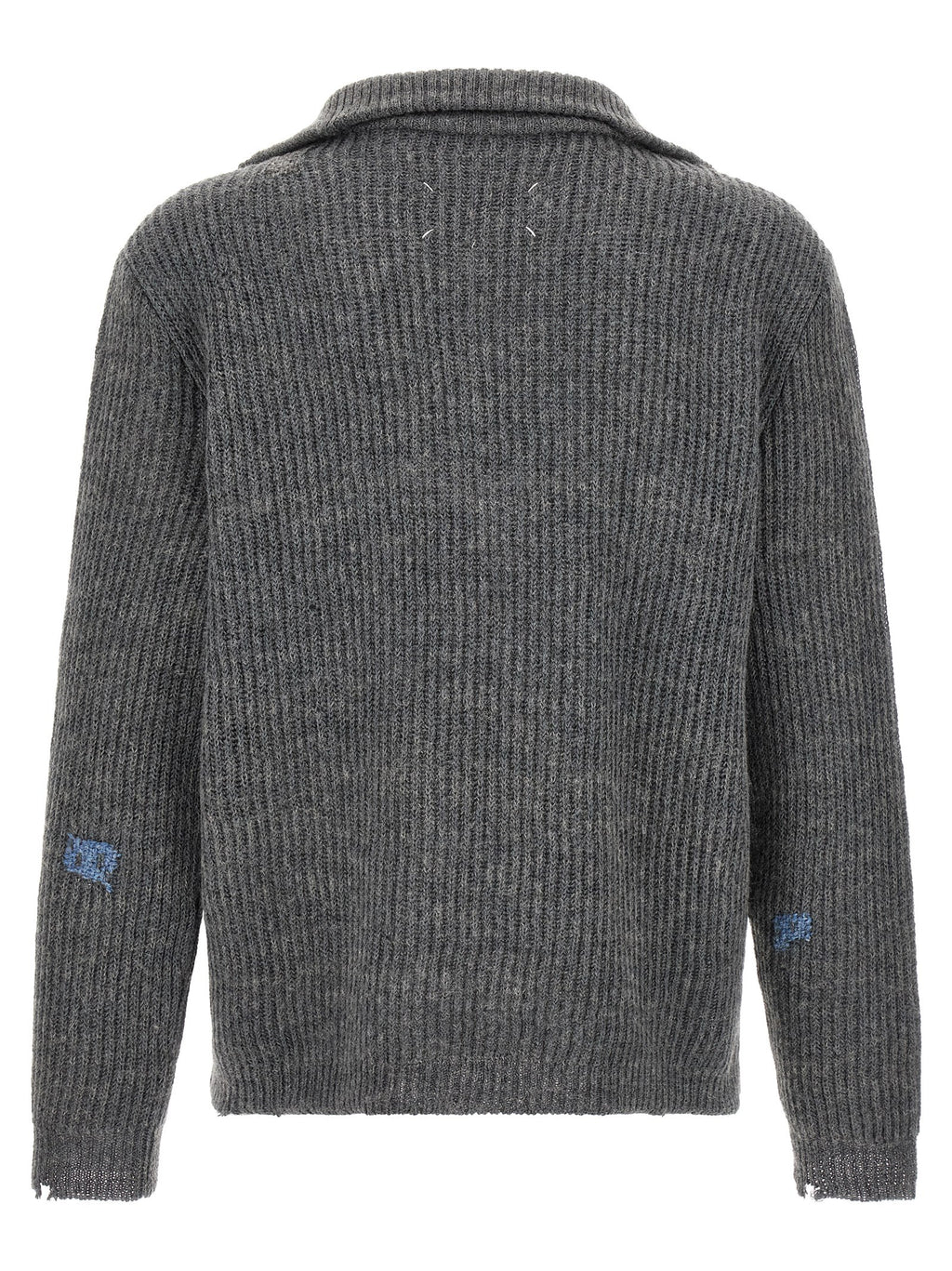 Gray Linen Cardigan