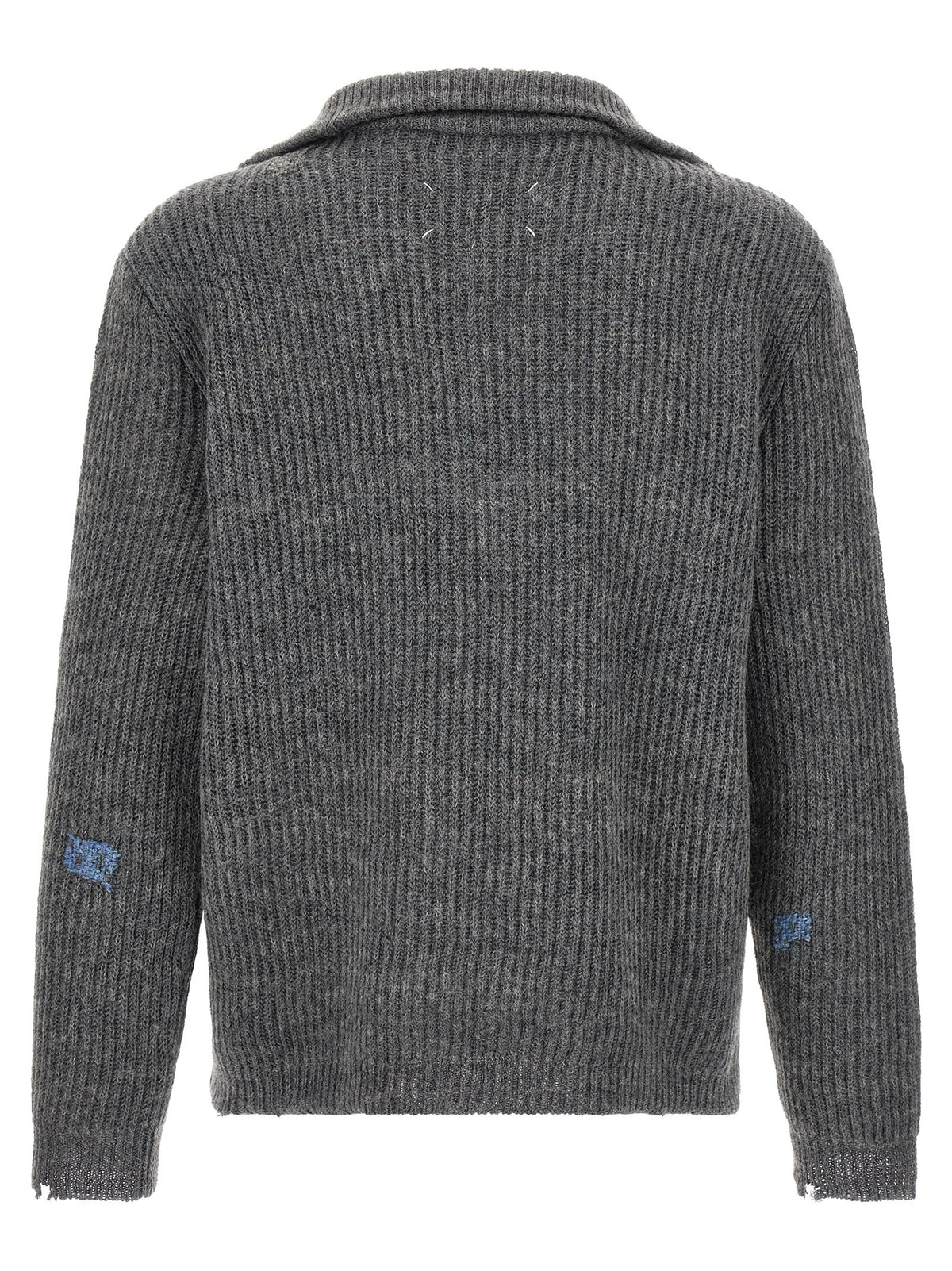 Gray Linen Cardigan