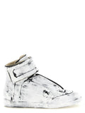 Bicolor Calfskin Athletic Sneakers