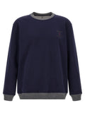 Blue Cotton Sweatshirt