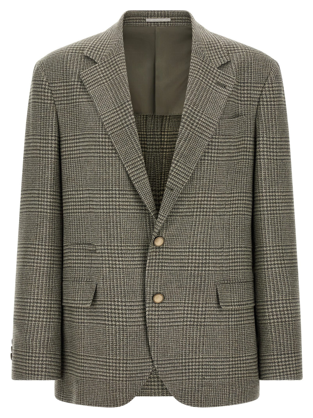 Bicolor Wool Blazer