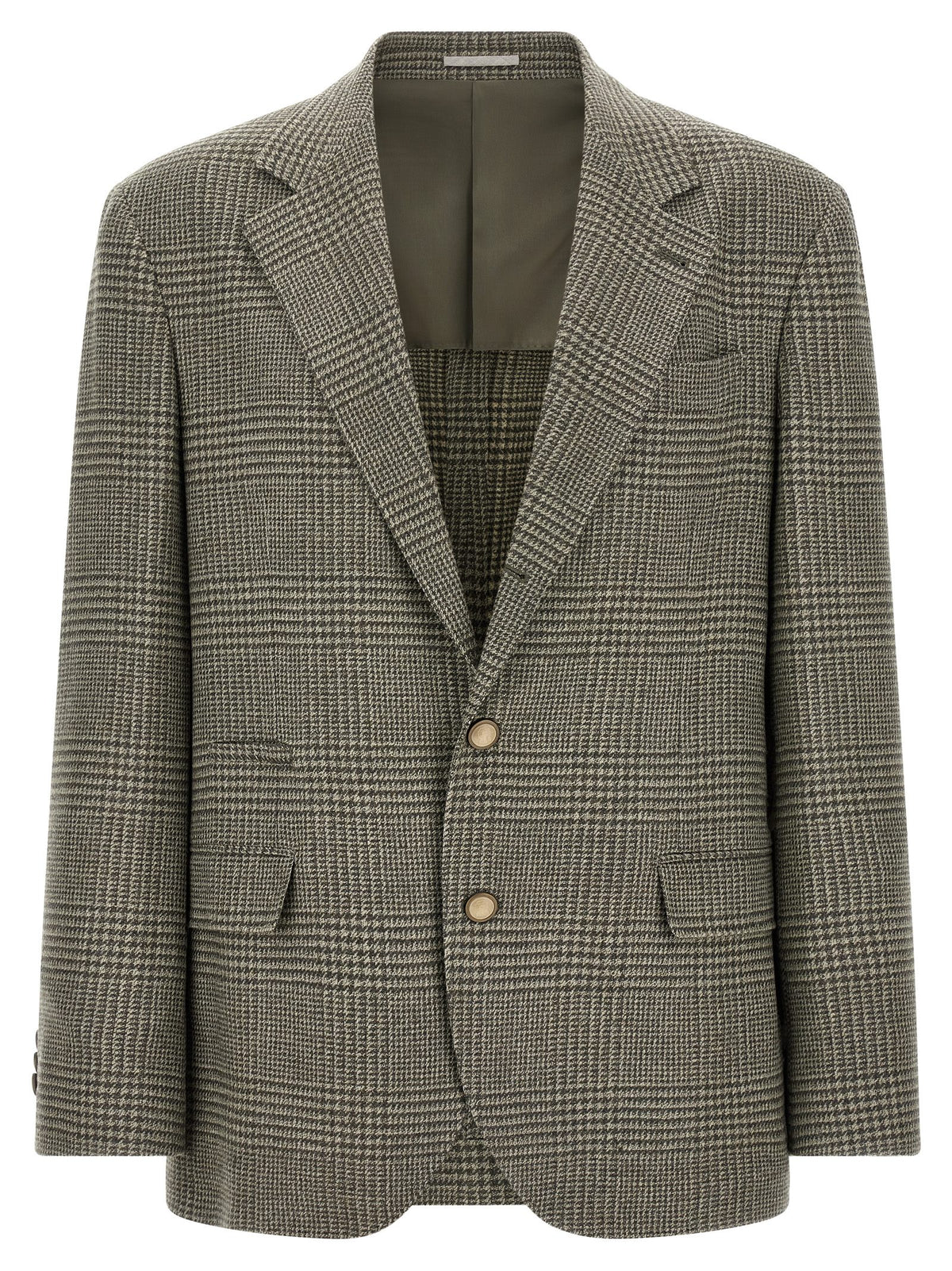 Bicolor Wool Blazer