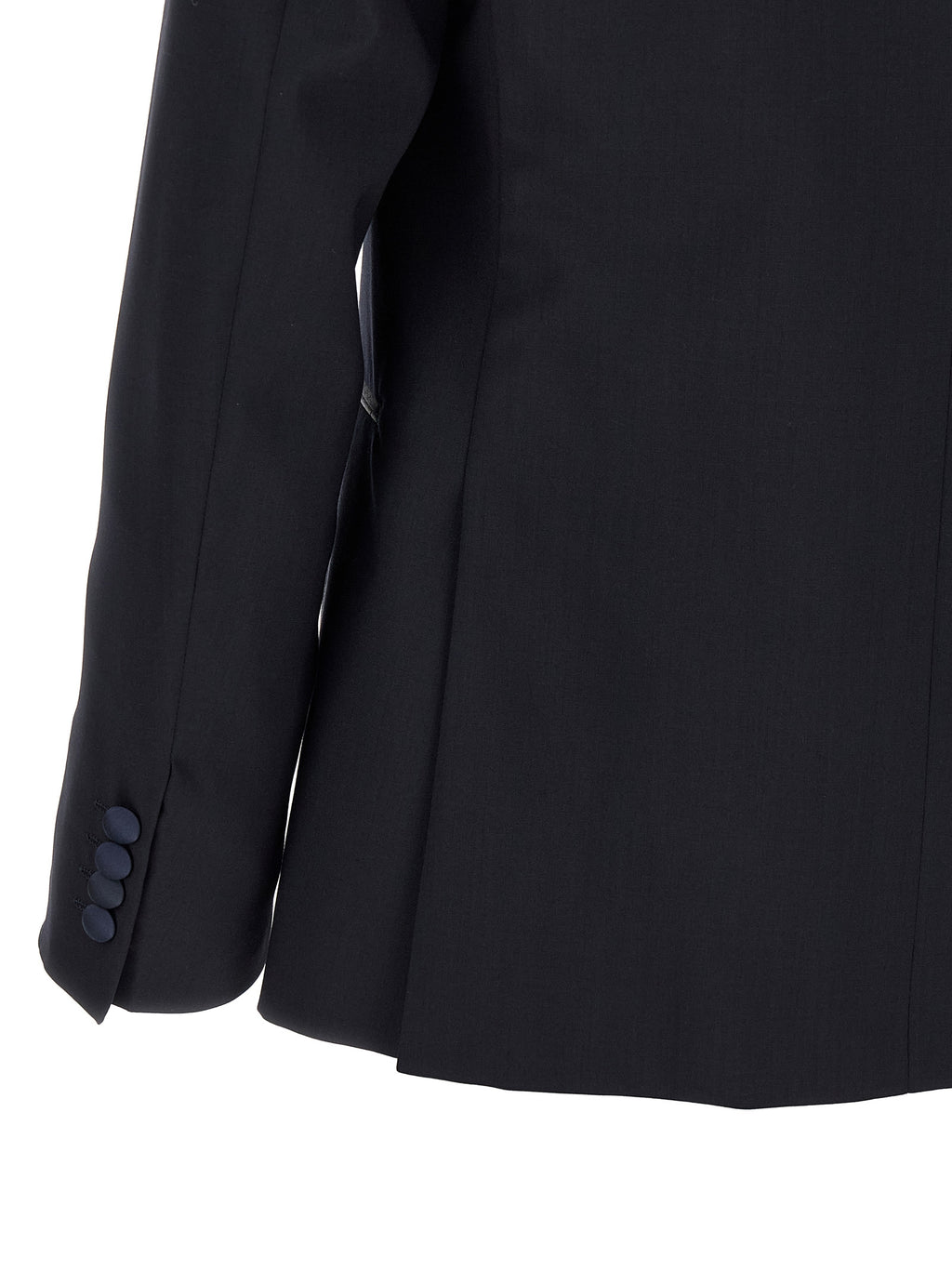 Blue Wool Two-Piece Suit
