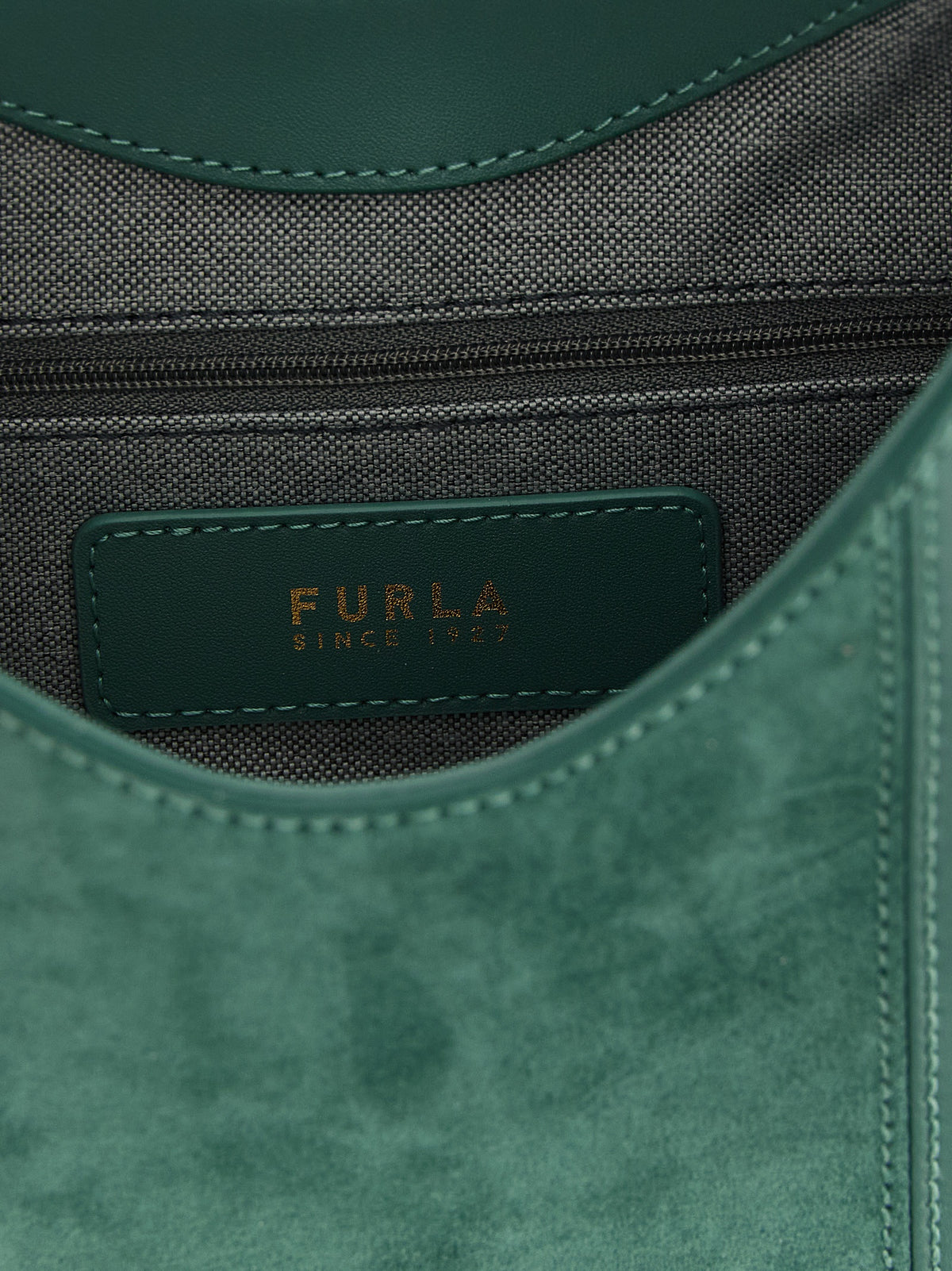 Bicolor Calfskin Shoulder Bag
