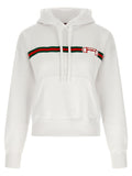 White Cotton Hoodie