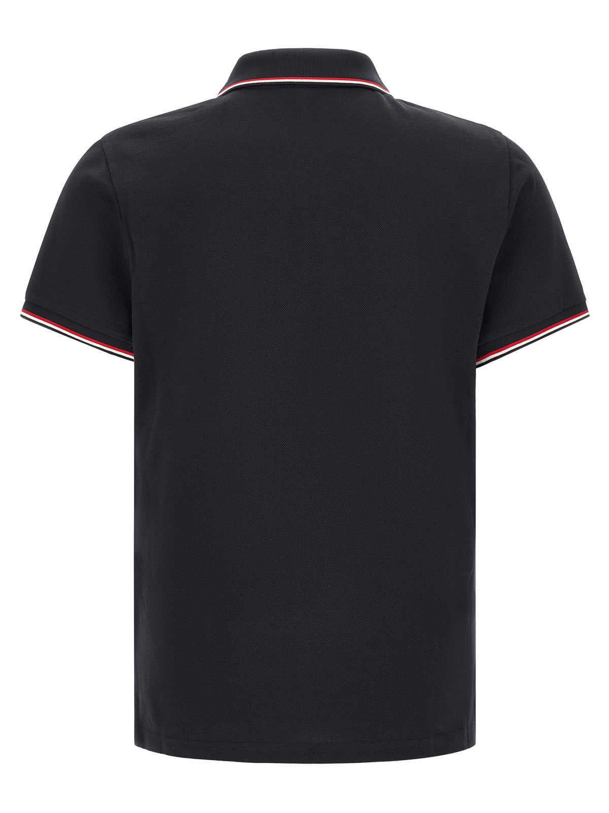 Blue Cotton Polo Shirt