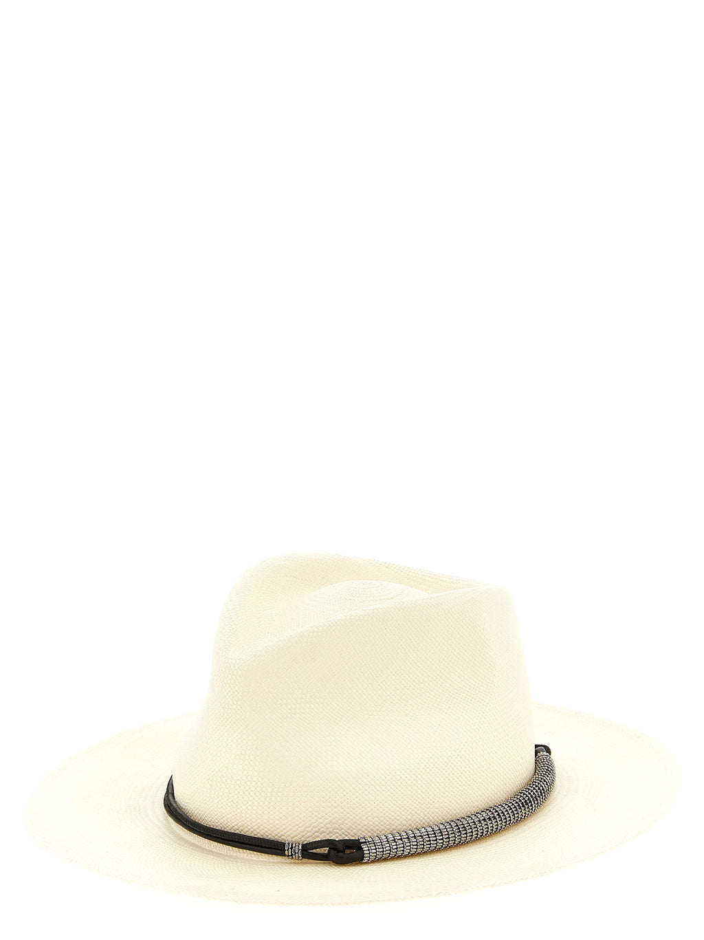 Beige Polyamide Fedora