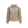 Gray Wool Oves Aries Cardigan
