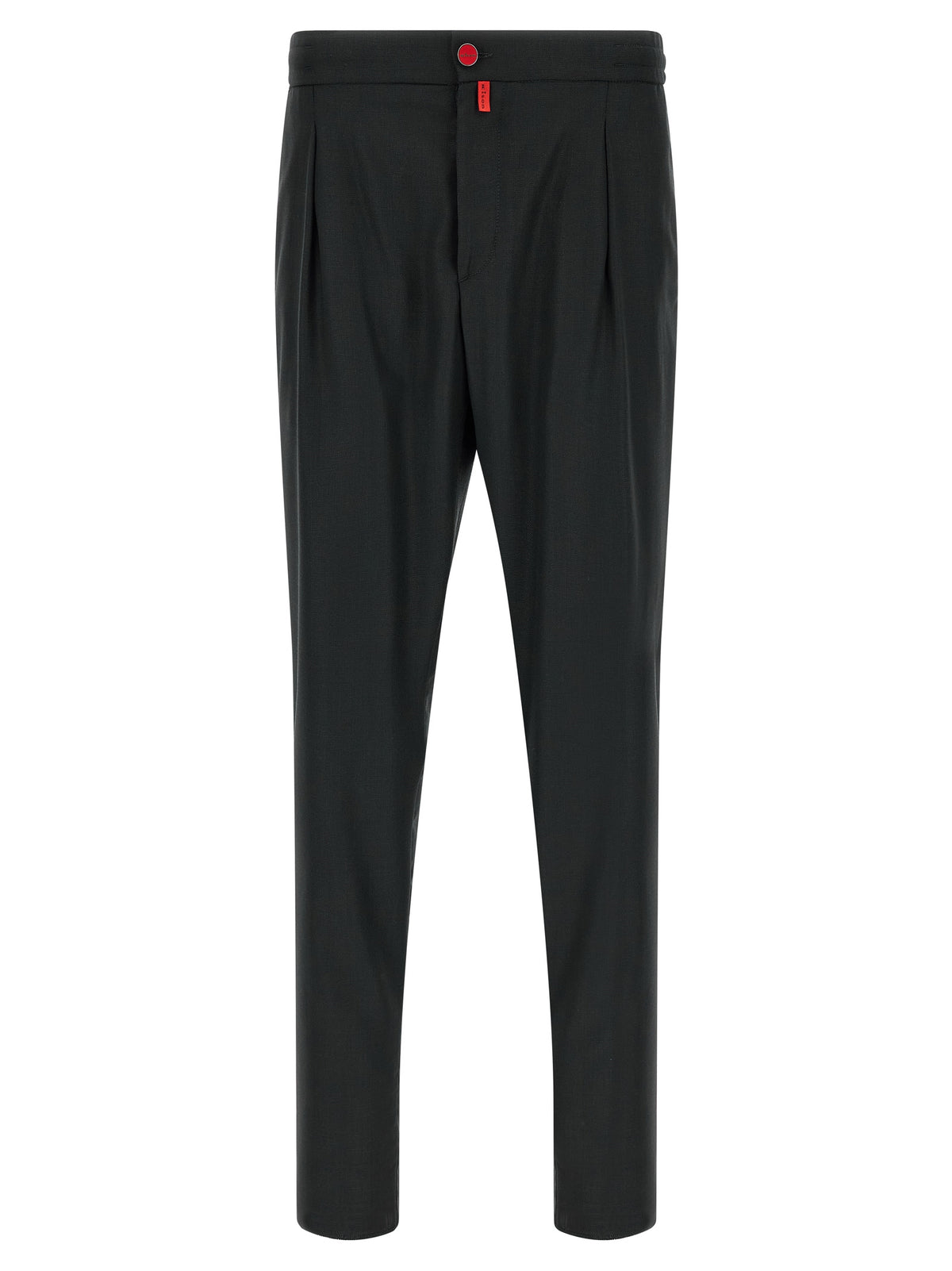Gray Wool Casual Pants