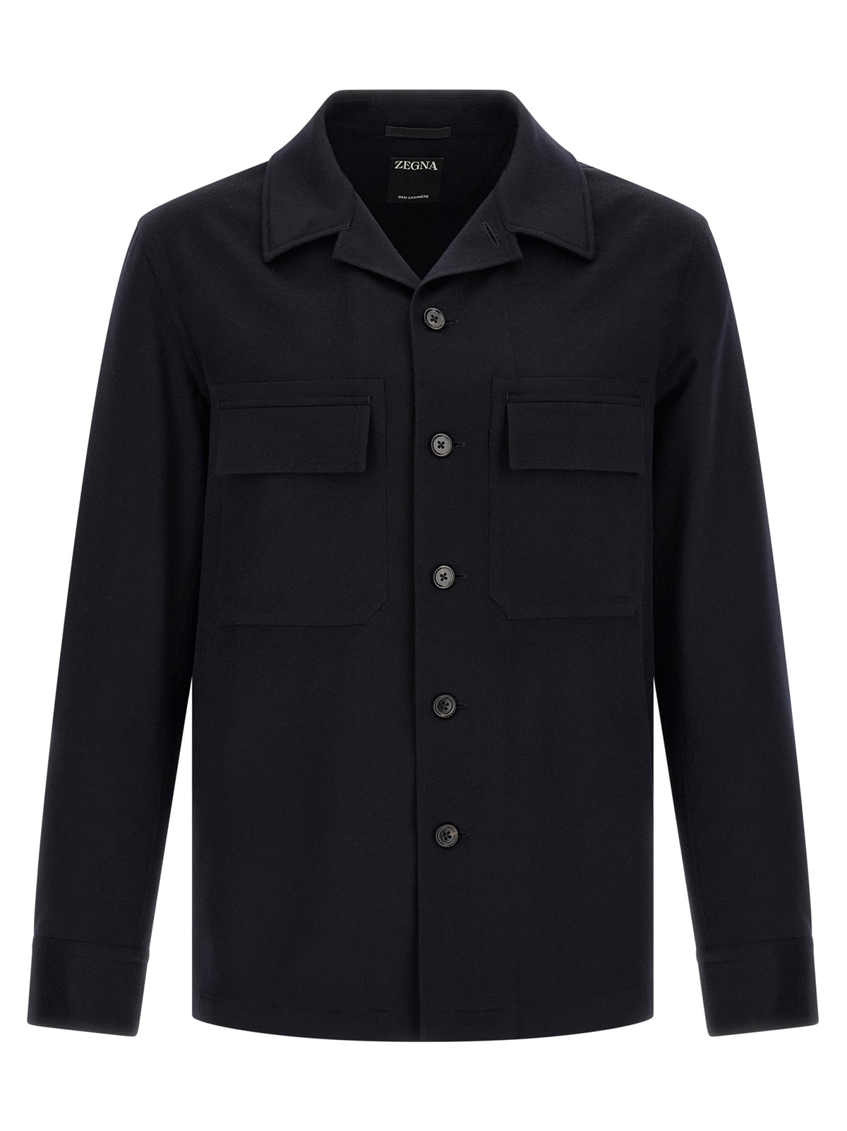 Blue Wool Blouse