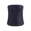 Blue Cotton Bodysuit