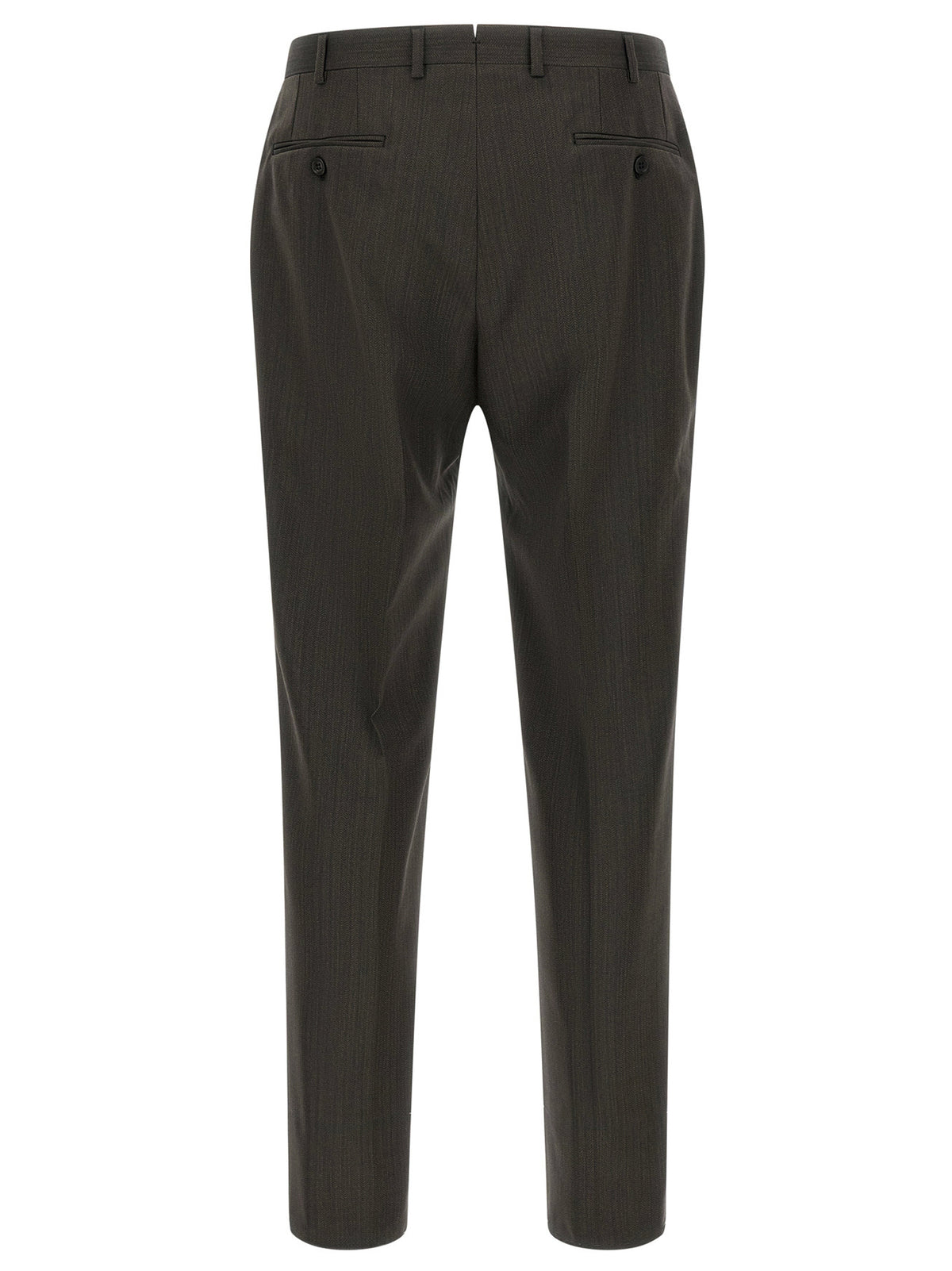 Brown Wool Two-Piece Suit