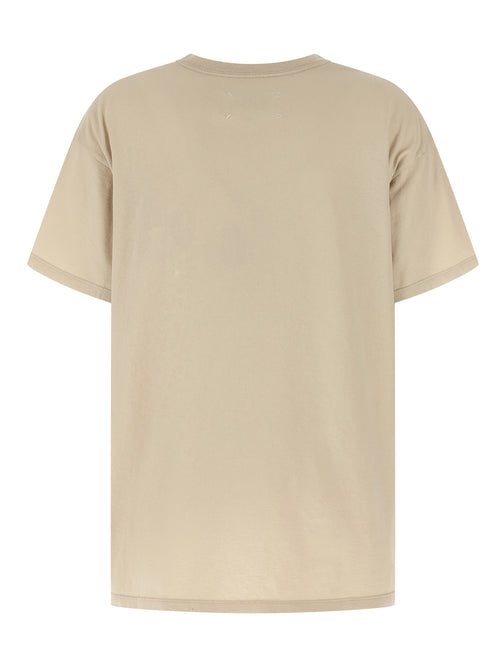Beige Cotton T-Shirt