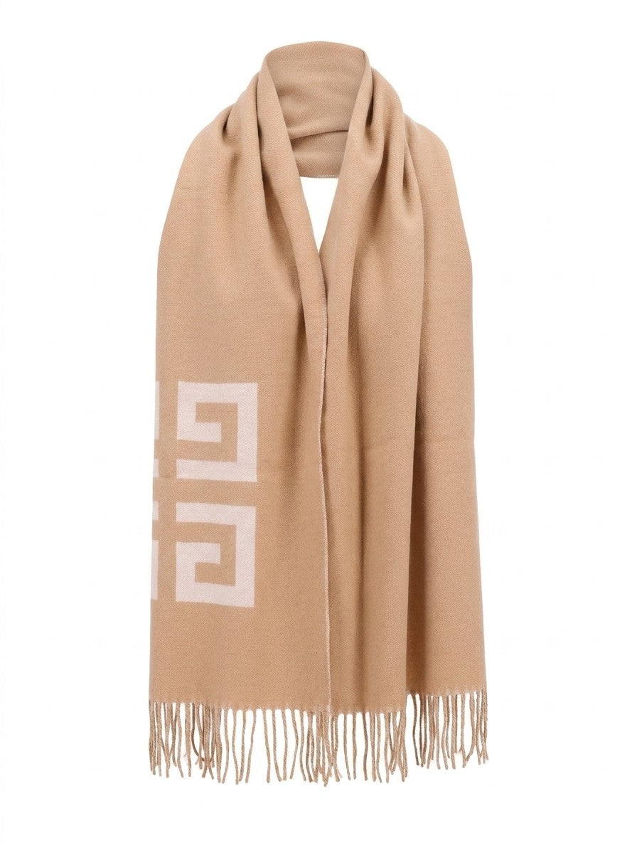 Bicolor Virgin Wool Scarf