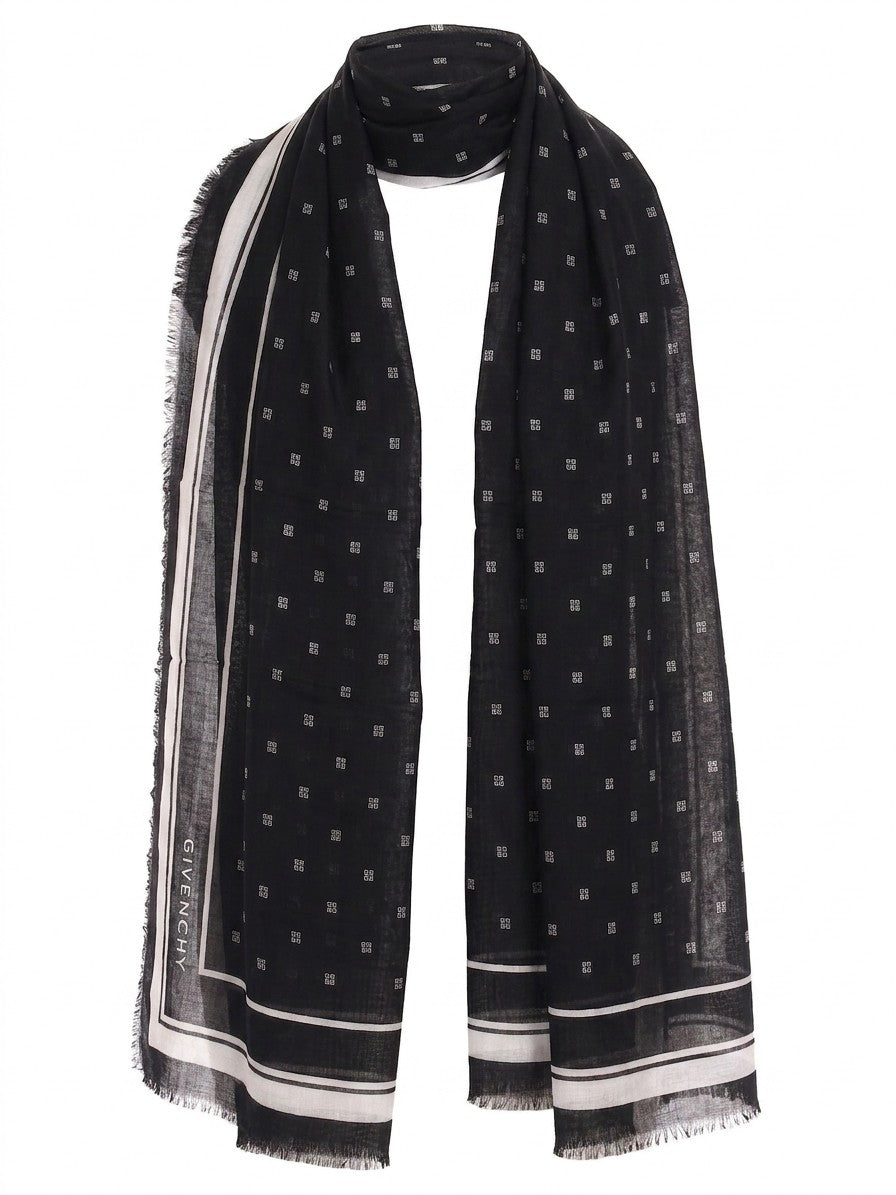 Bicolor Cashmere Scarf