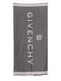 Gray Silk Scarf
