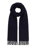 Blue Wool Scarf