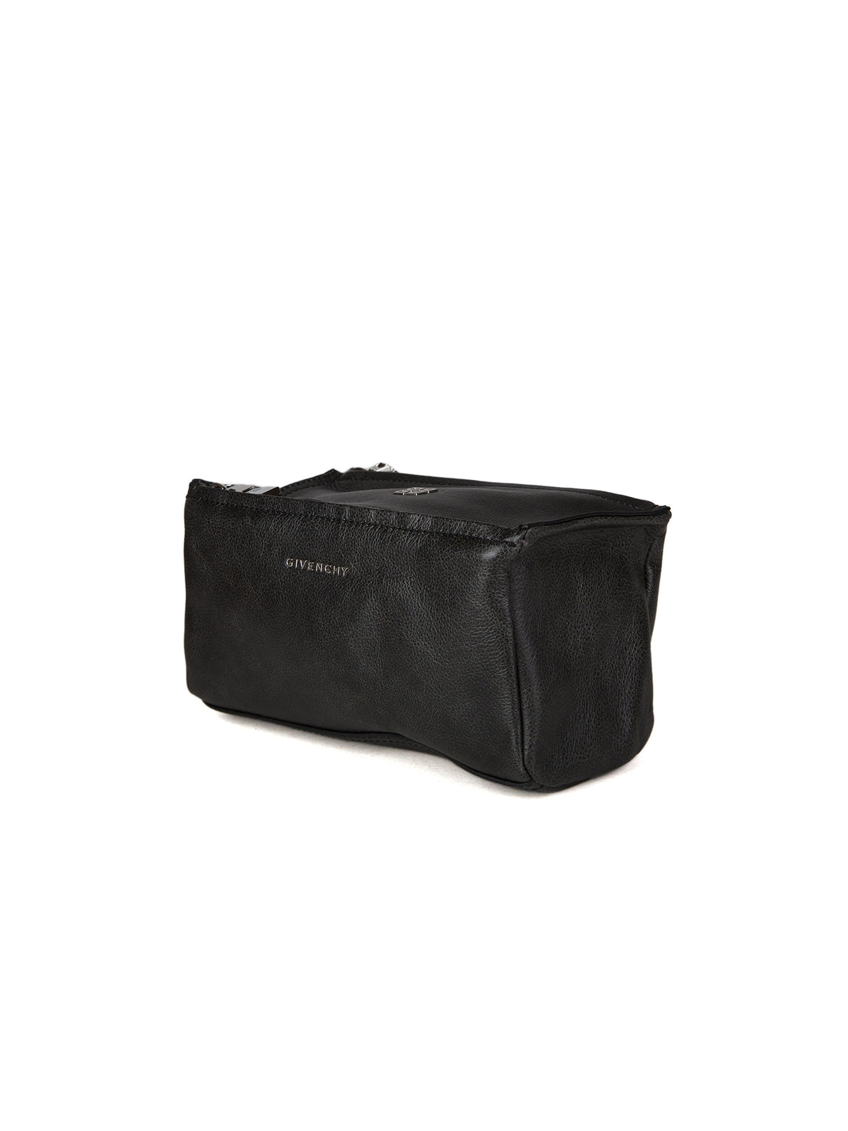 Gray Calfskin Toiletry Bag