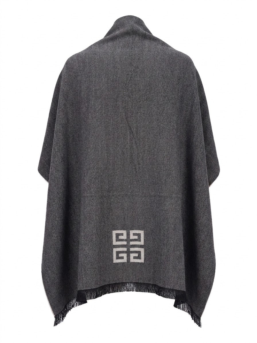 Gray Wool Scarf
