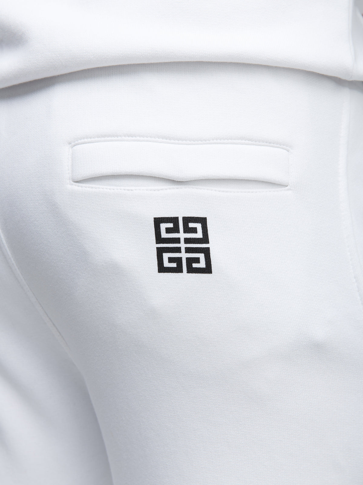 White Cotton Joggers (Workout Pants)