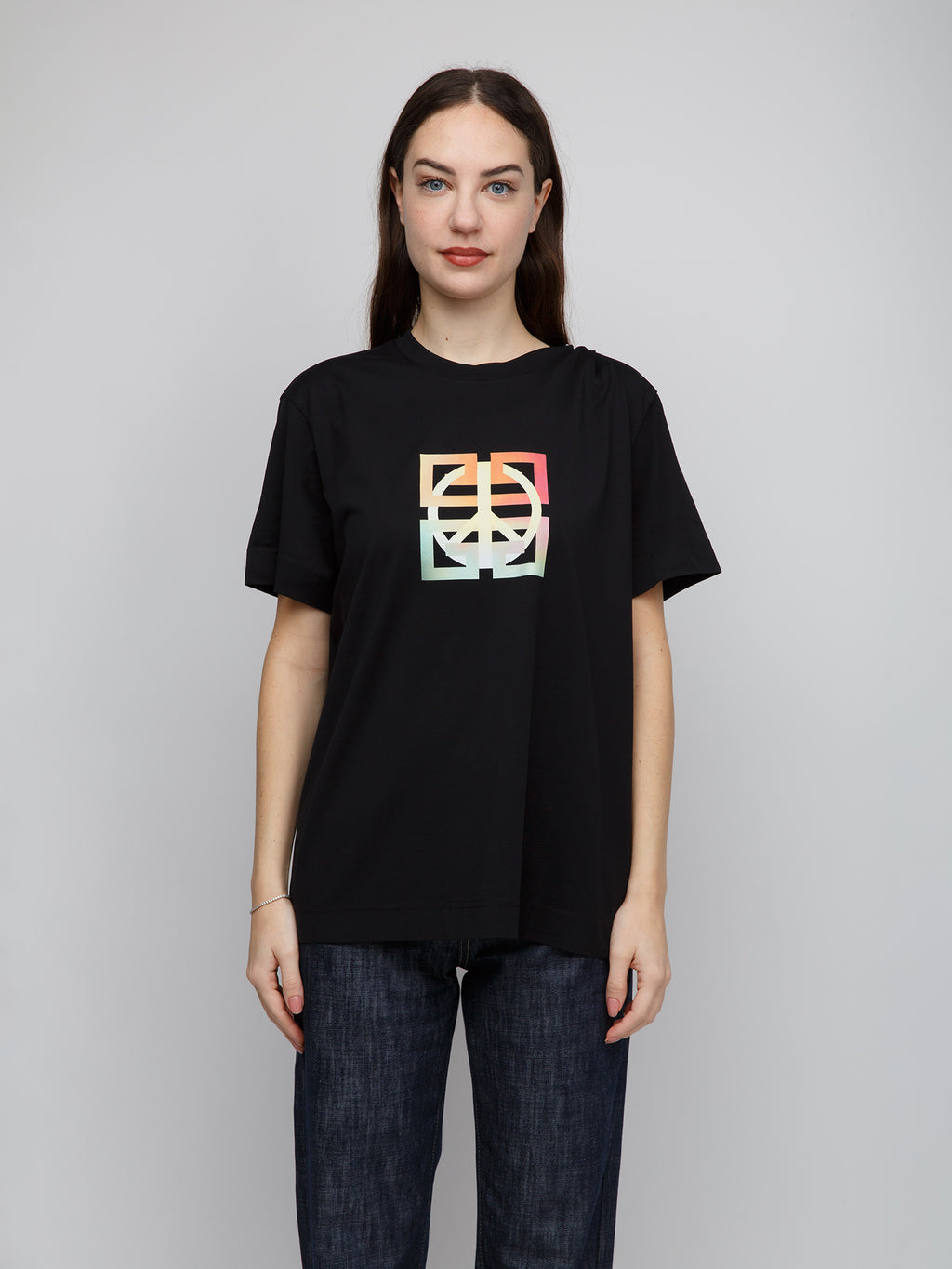 Black Cotton T-Shirt